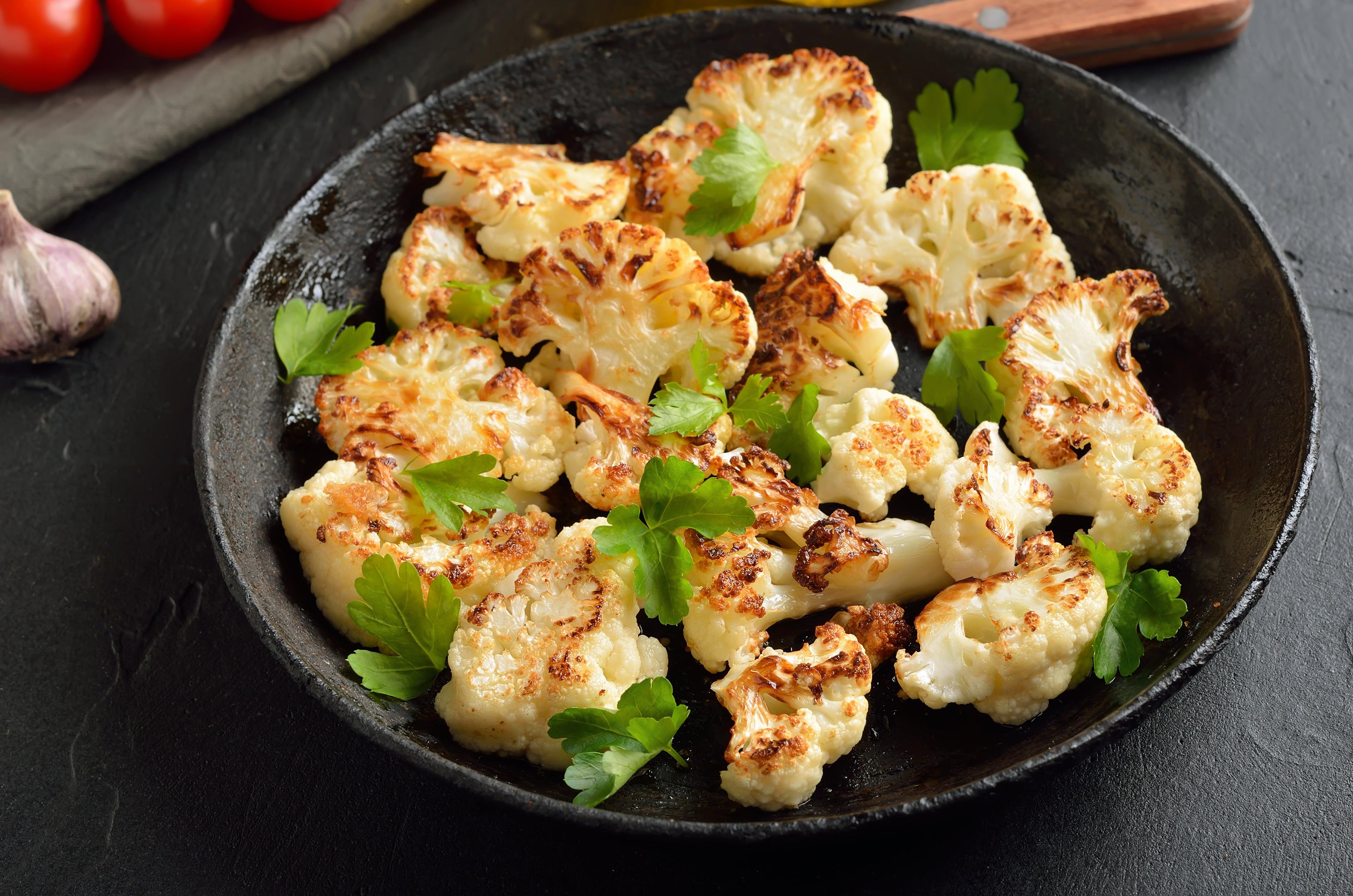 Brown Butter and Sage Roasted Cauliflower image